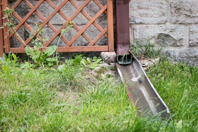 Copper Downspout Installation
